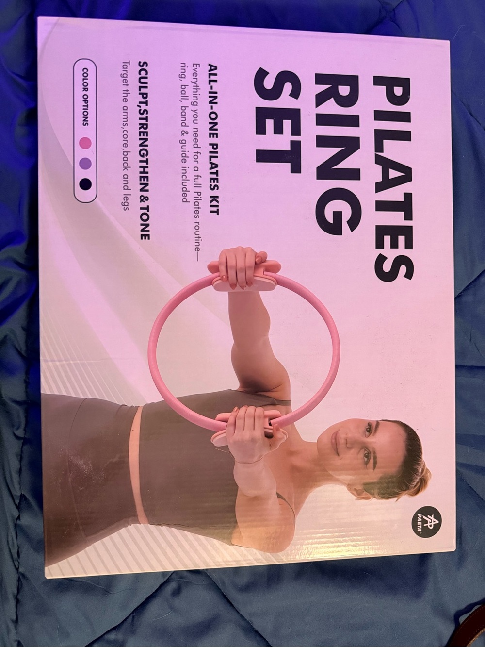 Pilates Ring Set by - Pink Pilates Ring